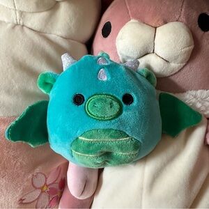 Squishmallow Dragon Clip Keychain